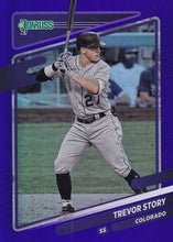 Load image into Gallery viewer, 2021 Donruss Baseball HOLO PURPLE Parallel Cards ~ Pick your card