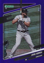Load image into Gallery viewer, 2021 Donruss Baseball HOLO PURPLE Parallel Cards ~ Pick your card