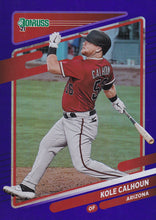 Load image into Gallery viewer, 2021 Donruss Baseball HOLO PURPLE Parallel Cards ~ Pick your card