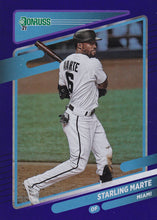Load image into Gallery viewer, 2021 Donruss Baseball HOLO PURPLE Parallel Cards ~ Pick your card