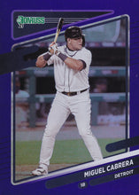 Load image into Gallery viewer, 2021 Donruss Baseball HOLO PURPLE Parallel Cards ~ Pick your card