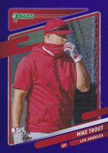 Load image into Gallery viewer, 2021 Donruss Baseball HOLO PURPLE Parallel Cards ~ Pick your card