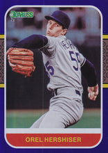 Load image into Gallery viewer, 2021 Donruss Baseball HOLO PURPLE Parallel Cards ~ Pick your card