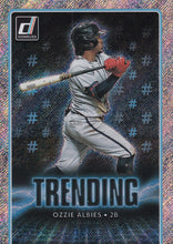 Load image into Gallery viewer, 2021 Donruss Baseball TRENDING Pink, Diamond, Vector & Rapture Inserts ~ Pick your card