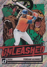 Load image into Gallery viewer, 2021 Donruss Baseball UNLEASHED Insert Variations ~ Pick your card