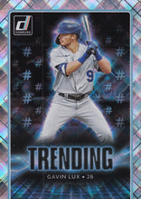 Load image into Gallery viewer, 2021 Donruss Baseball TRENDING Pink, Diamond, Vector & Rapture Inserts ~ Pick your card