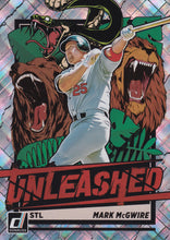 Load image into Gallery viewer, 2021 Donruss Baseball UNLEASHED Insert Variations ~ Pick your card