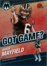 Load image into Gallery viewer, 2021 Panini Mosaic NFL Football INSERTS ~ Pick Your Cards