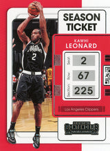Load image into Gallery viewer, 2021-22 Panini Contenders Basketball Cards #1-100 ~ Pick your card