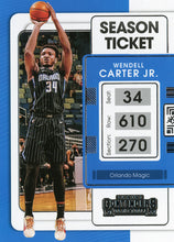 Load image into Gallery viewer, 2021-22 Panini Contenders Basketball Cards #1-100 ~ Pick your card
