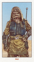 Load image into Gallery viewer, STAR WARS 2022 Topps T206 LOGO BACK Cards