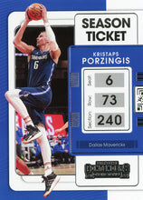 Load image into Gallery viewer, 2021-22 Panini Contenders Basketball Cards #1-100 ~ Pick your card