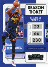 Load image into Gallery viewer, 2021-22 Panini Contenders Basketball Cards #1-100 ~ Pick your card