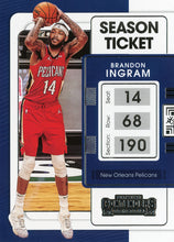 Load image into Gallery viewer, 2021-22 Panini Contenders Basketball Cards #1-100 ~ Pick your card