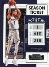 Load image into Gallery viewer, 2021-22 Panini Contenders Basketball Cards #1-100 ~ Pick your card