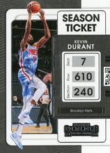 Load image into Gallery viewer, 2021-22 Panini Contenders Basketball Cards #1-100 ~ Pick your card