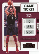 Load image into Gallery viewer, 2021-22 Panini Contenders Basketball GAME TICKET RED & BRONZE Parallels ~ Pick your card
