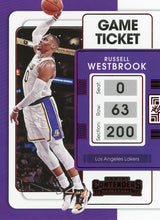 Load image into Gallery viewer, 2021-22 Panini Contenders Basketball GAME TICKET RED & BRONZE Parallels ~ Pick your card