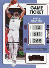 Load image into Gallery viewer, 2021-22 Panini Contenders Basketball GAME TICKET RED & BRONZE Parallels ~ Pick your card