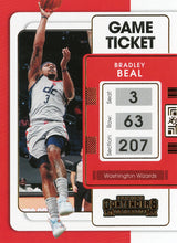Load image into Gallery viewer, 2021-22 Panini Contenders Basketball GAME TICKET RED & BRONZE Parallels ~ Pick your card