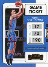 Load image into Gallery viewer, 2021-22 Panini Contenders Basketball GAME TICKET RED & BRONZE Parallels ~ Pick your card