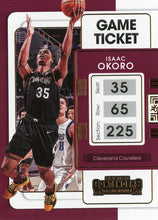 Load image into Gallery viewer, 2021-22 Panini Contenders Basketball GAME TICKET RED & BRONZE Parallels ~ Pick your card