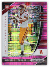 Load image into Gallery viewer, 2020 Panini Prizm Draft Picks PINK PULSAR REFRACTOR Parallels - Pick Your Card - HouseOfCommons.cards