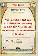 Load image into Gallery viewer, 2021 Topps Gypsy Queen Baseball RARE Parallels