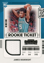 Load image into Gallery viewer, 2021-22 Panini Contenders Basketball ROOKIE TICKET RELICS