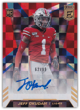 Load image into Gallery viewer, 2020 Donruss Elite Football RED ROOKIE AUTOS #/99