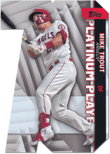Load image into Gallery viewer, 2021 Topps Series 1 Baseball PLATINUM PLAYERS Die Cut Inserts ~ Pick your card
