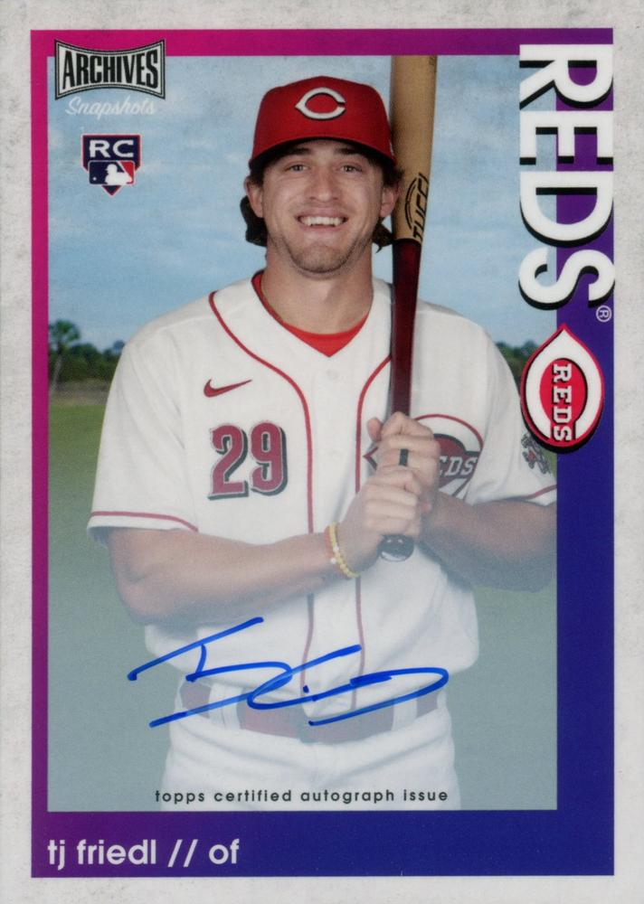 #12 TJ Friedl RC - Cincinnati Reds