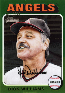 #134 Dick Williams MGR - California Angels
