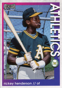 #23 Rickey Henderson - Oakland Athletics