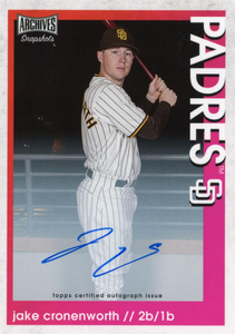 #25 Jake Cronenworth - San Diego Padres