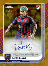 Load image into Gallery viewer, 2025 Topps Chrome MLS SAPPHIRE Hobby Box ~ IN HAND

