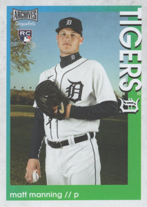 #49 Matt Manning RC - Detroit Tigers