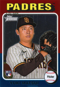 #509 Yuki Matsui RC - San Diego Padres