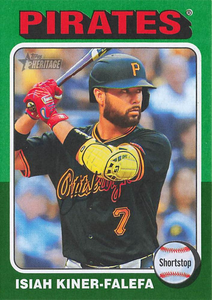 #582 Isiah Kiner-Falefa - Pittsburgh Pirates