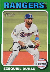 #588 Ezequiel Duran - Texas Rangers