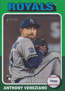 #602 Anthony Veneziano RC - Kansas City Royals