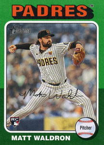 #604 Matt Waldron RC - San Diego Padres