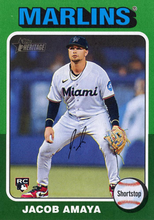 Load image into Gallery viewer, #626 Jacob Amaya RC - Miami Marlins
