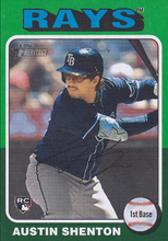 Load image into Gallery viewer, #637 Austin Shenton RC - Tampa Bay Rays
