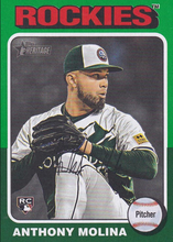 Load image into Gallery viewer, #641 Anthony Molina RC - Colorado Rockies
