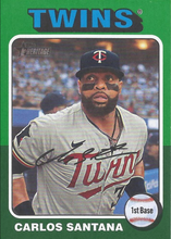 Load image into Gallery viewer, #663 Carlos Santana - Minnesota Twins
