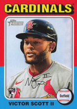 Load image into Gallery viewer, #667 Victor Scott II RC - St. Louis Cardinals
