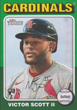 Load image into Gallery viewer, #667 Victor Scott II RC - St. Louis Cardinals
