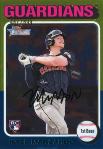 #673 Kyle Manzardo RC - Cleveland Guardians