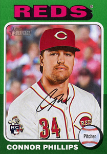 #674 Connor Phillips RC - Cincinnati Reds